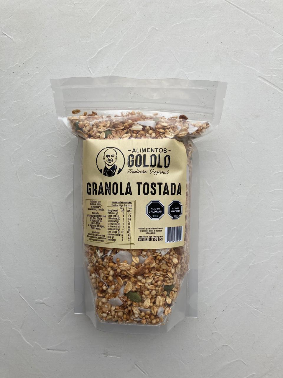 Granola Tostada — Caja 15 unidades