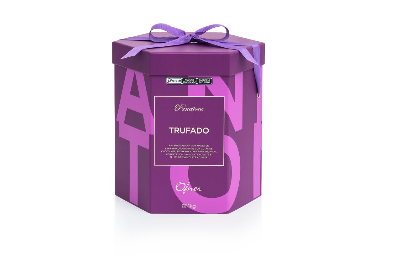 Panettone Ofner relleno de chocolate trufado, 1 kilo