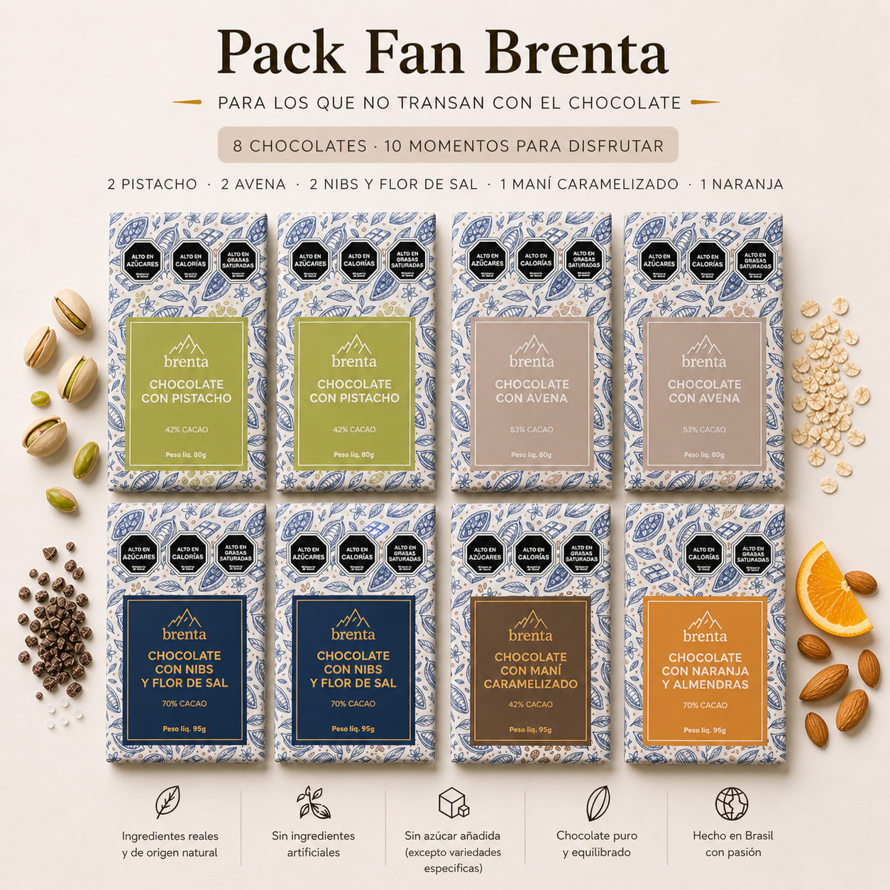 Pack Fan Brenta (8 unidades)