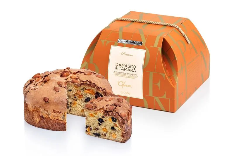 Panettone Ofner con damasco y dátiles, menos dulce que el tradicional