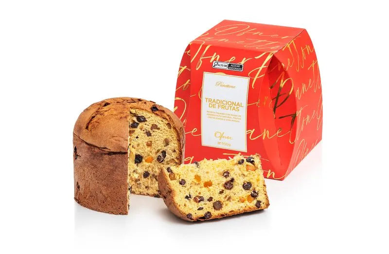 Panettone Genovés Ofner de 500 gramos con frutas confitadas